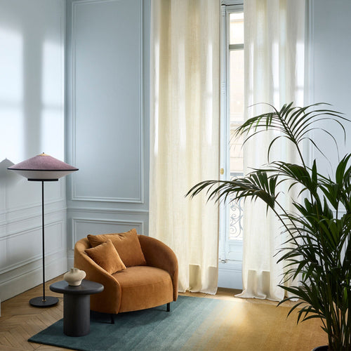 Madura Gordijn Aubin natuurlijk wit  140x350 cm