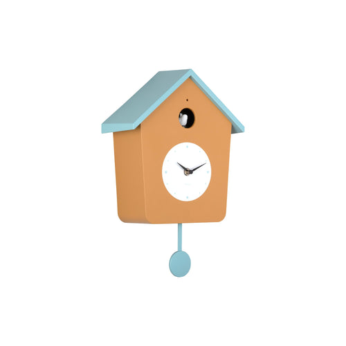 Karlsson wandklok Cuckoo Light - geel - 23x10.5x26.4cm - vtwonen shop