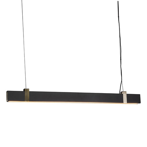 Nordlux hanglamp Lilt - 1 lichts - 115  x 200   cm - zwart - vtwonen shop