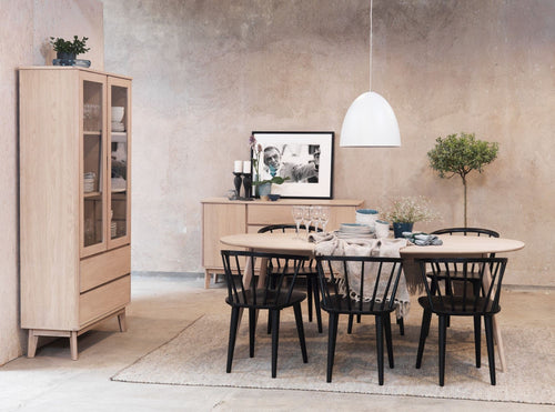 Rowico Home Carmen Houten Spijlenstoel Bruin - vtwonen shop