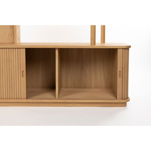 Zuiver Barbier Boekenkast/ Wandkast Naturel