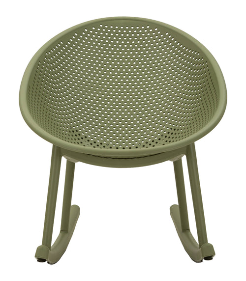 Mauro Ferretti schommelstoel - 66x88x80 cm - groen