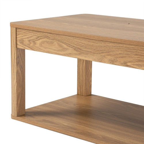 Calicosy - Salontafel CELIA - licht hout 90x50x40 cm
