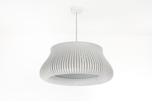 bpskoncept hanglamp Oblo - lichtgrijs - Ø45 cm