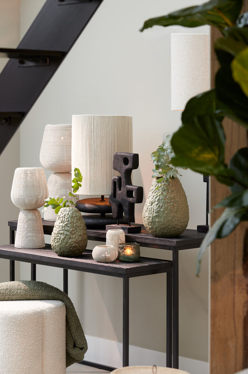 Light & Living vaas AVOCADO - 22.5x22x29.5cm - groen