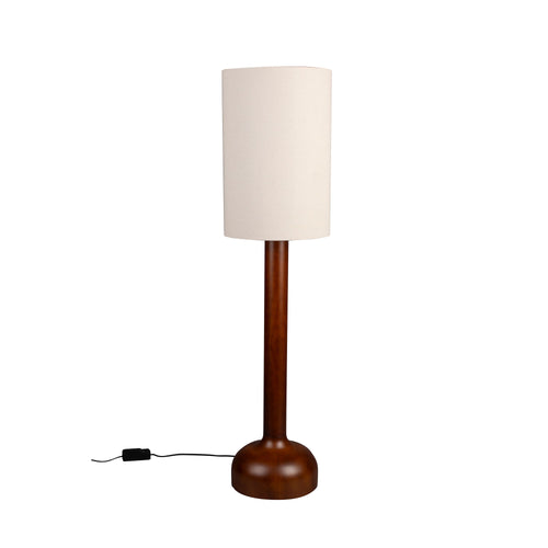 Dutchbone Jones Vloerlamp/ Staande lamp Hout - Beige - vtwonen shop