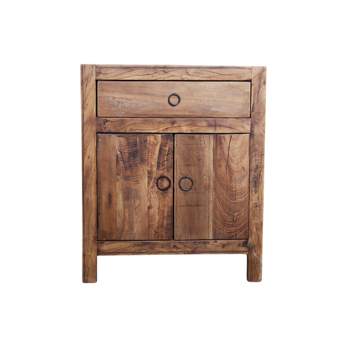 Raw Materials Farmwood houten nachtkastje – 50x38x60 cm
