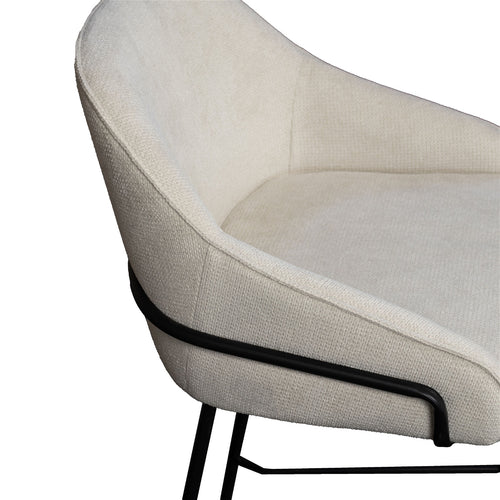 Giga Meubel Barstoel Maxime - Stof - Beige - Set van 2 - vtwonen shop