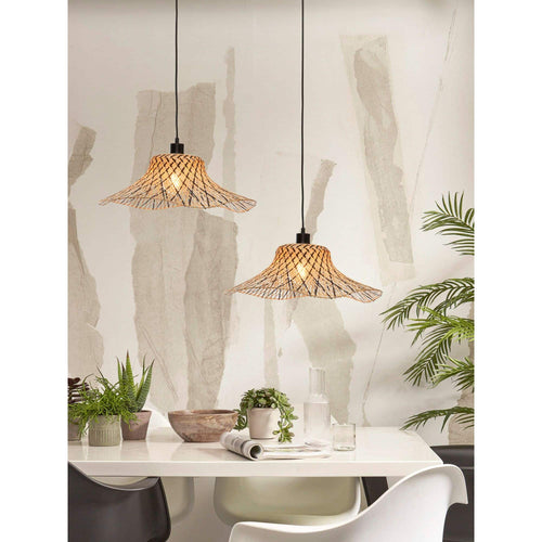 GOOD&MOJO hanglamp Ibiza - bruin - Ø50cm - vtwonen shop