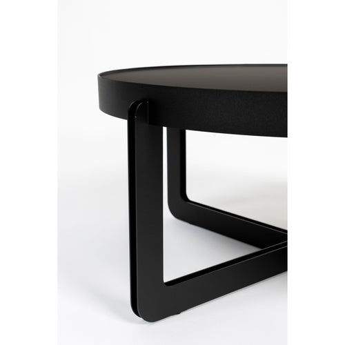 Zuiver Centre Salontafel Rond 68 cm Zwart - vtwonen shop