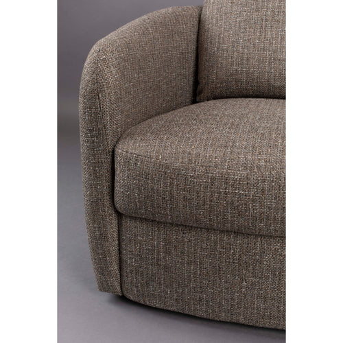 Dutchbone Boho Fauteuil Stone - Grijs - vtwonen shop