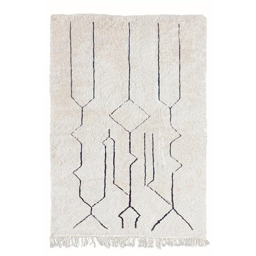 AFK Living vloerkleed Berber - handgemaakt - Wol - 160 cm x 230 cm
