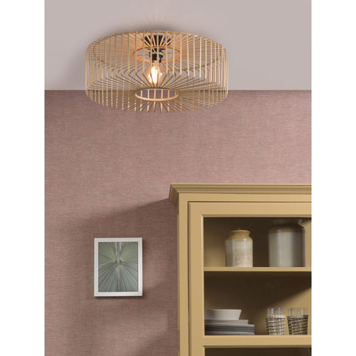 GOOD&MOJO plafonnière Bromo - bruin - Ø60cm - vtwonen shop