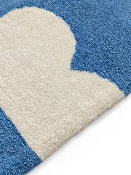 benuta kindervloerkleed Lumi - blauw - 100x150 cm