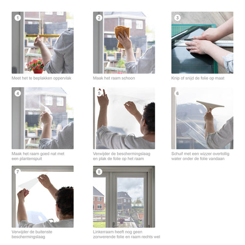 d-c-fix Statische Zonwerende Folie - Getint - 200x90 cm - vtwonen shop