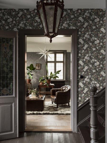 Borastapeter behang bloemen grijs - 53 cm x 10.05 m - 660285 - vtwonen shop