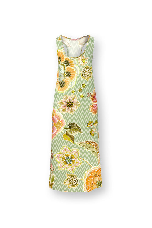 Pip Studio - Damara Nachthemd - Dames - Hakuna - Lichtgroen - XS