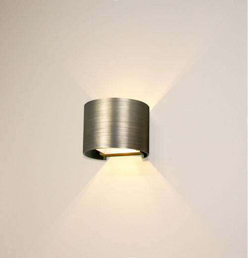 Artdelight wandlamp Gyro - 1 lichts - 11.2  x 9.7   cm - brons - vtwonen shop