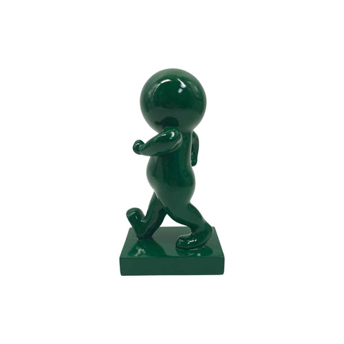 Present Time ornament Amigo Walking Medium - groen - 10.5x9.8x20cm