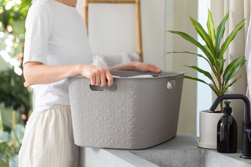 Curver Softex Wasmand - 45 liter - 57x37x27cm - Taupe - vtwonen shop