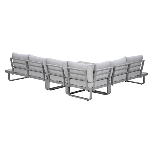 Garden Impressions loungeset Diego 5-delig - taupe - valley sand