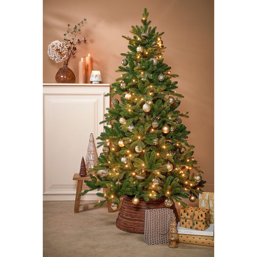 House of Seasons Kerstballen Set - 60 Stuks - Ø7 cm - Onbreekbaar - Champagne