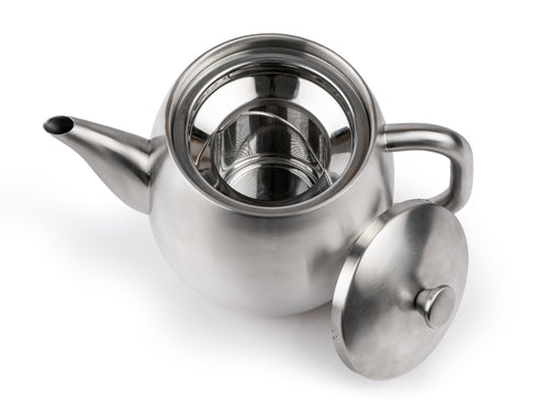 Bredemeijer -Theepot Vera - mat rvs - 0,9L