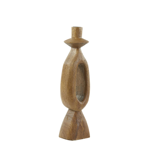 Light & Living kandelaar Django - bruin - 13x13x43cm - vtwonen shop