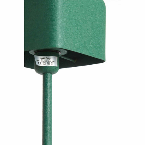 Light & Living tafellamp Elenie - groen - 15x15x46cm