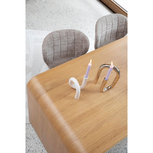 Zuiver OMG Eetkamerstoelen  Soft Beige - Set van 2 - vtwonen shop