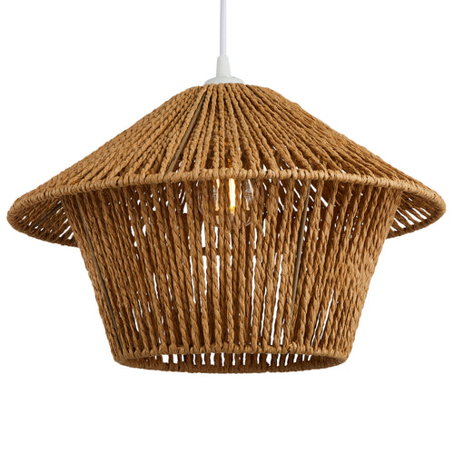 Lighto | Hanglamp Rotan Naturel Ø38 cm | Solis - vtwonen shop