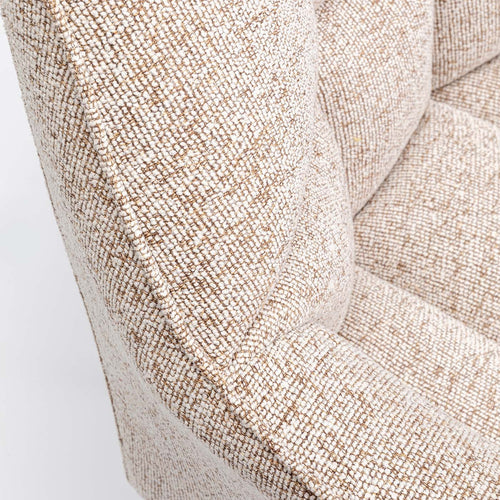 Kare Design Draaistoel met armleuningen Thinktank creme - vtwonen shop