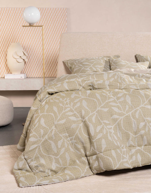 Essenza Willow dekbedovertrek - Tweepersoons – 200x200/220 cm - Stone gray