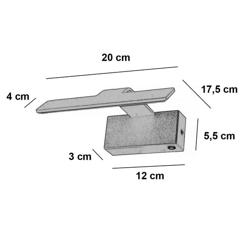 Freelight wandlamp Dali - 1 lichts - 17.5  x 5   cm - zwart - vtwonen shop