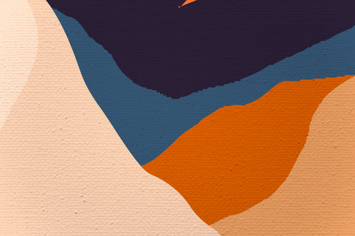 Canvas 60x40 Afdruk Maanopgang - vtwonen shop