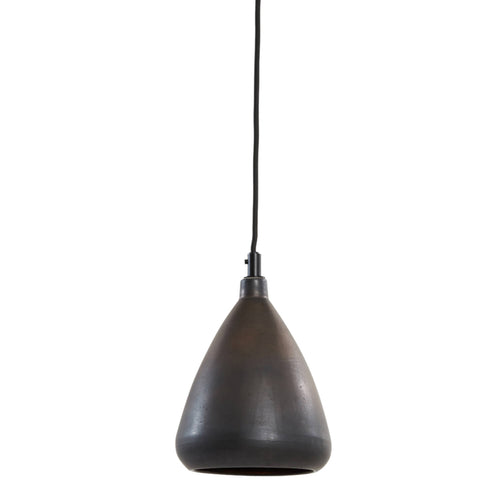 Light & Living hanglamp Desi - brons - 18x18x20 cm