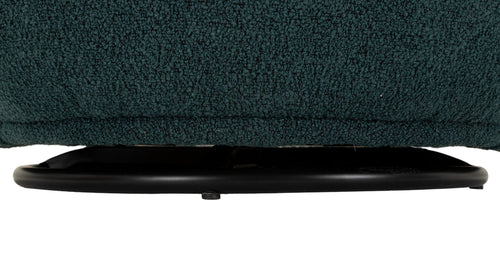 Mauro Ferretti Draaifauteuil - 70x72x75 cm - Petrolblauw
