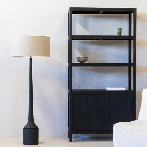 Giga Meubel Vloerlamp Leonardo - Zwart - vtwonen shop