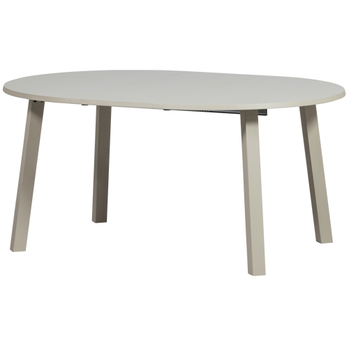 WOOOD uitschuifbare eettafel rond 120Ø cm Janne - Eiken - Dakargrau - vtwonen shop