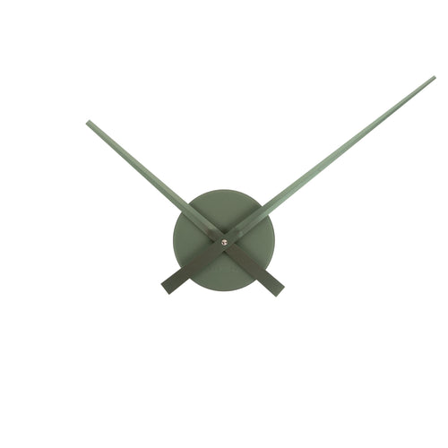 Karlsson wandklok Little Big Time Mini Metallic - groen - Ø41cm - vtwonen shop