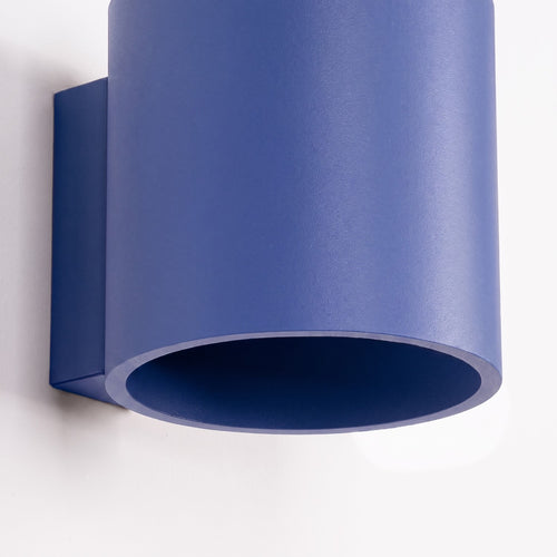 Sollux Lighting Wandlamp ORBIS 1 ultramarijn - 10x12x10cm