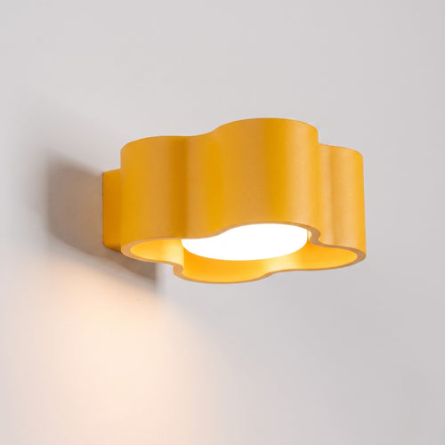 Sollux Lighting Wandlamp OVIO geel Gx53 - 12x14,5x6cm