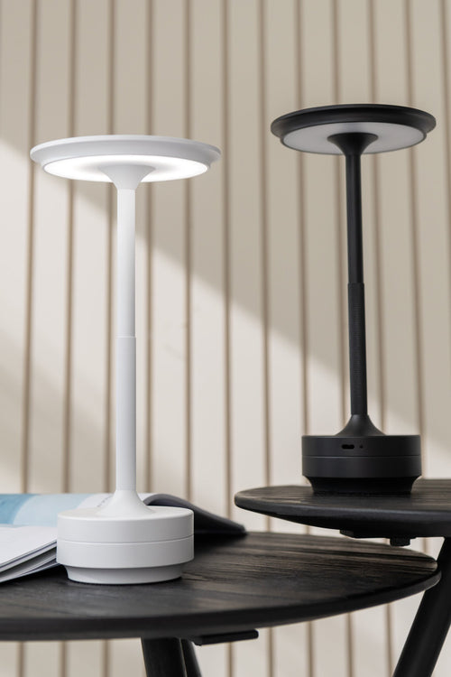 J-Line lamp Touch - kunststof - zwart - LED