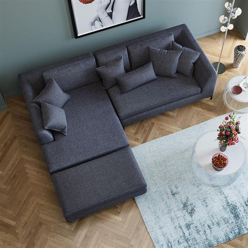 Kare Design Kruk Gianni donkergrijs