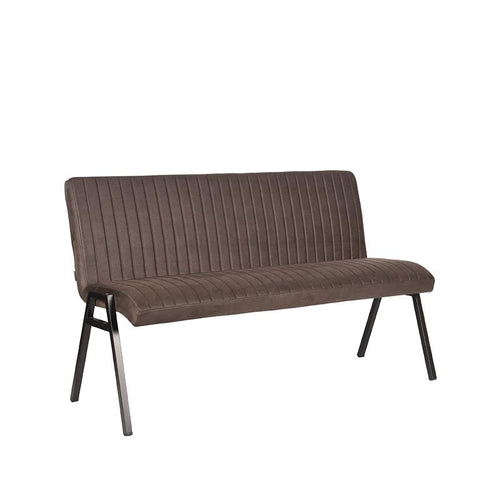 LABEL51 Eetkamerbank Matz - Antraciet - 145x62x86cm