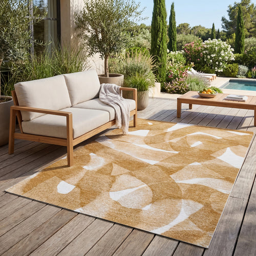 Lola&Moi vloerkleed Mustard - geel - 80x150cm