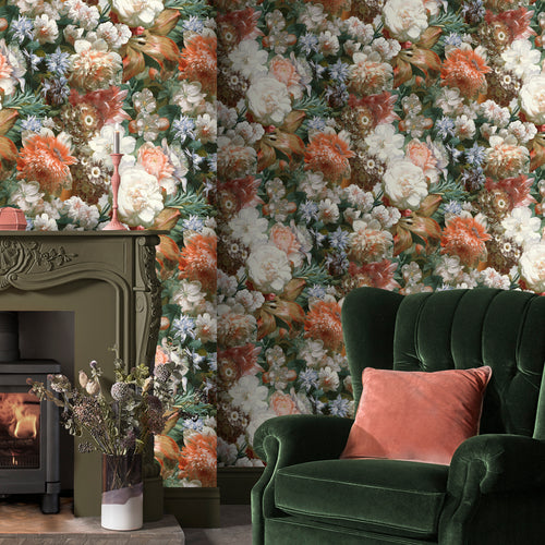 Graham & Brown Vliesbehang - Bouquet Bloemen