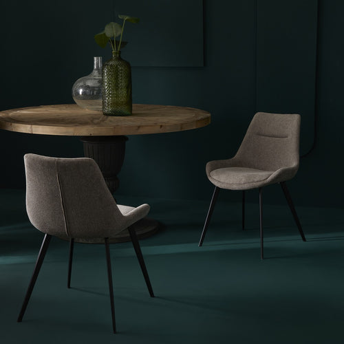Signature - COLOMBE Eetkamerstoel - Beige - 54x62x82 cm