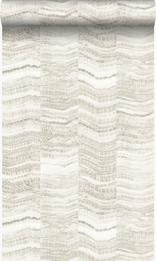 Origin Wallcoverings behang marmer motief beige - 53 cm x 10,05 m - 337245 - vtwonen shop