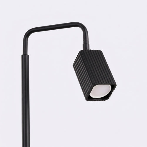 Sollux Lighting Vloerlamp RAYO 1 zwart - 30x30x160cm